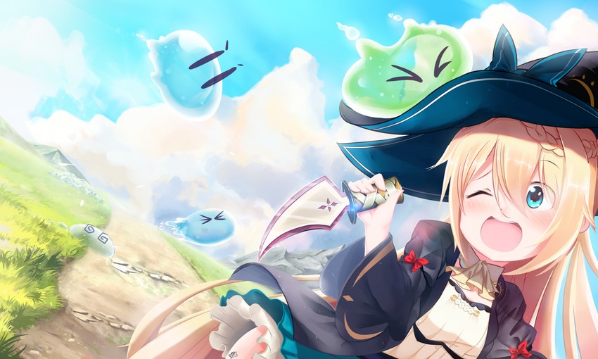 aizawa azusa (slime taoshite 300 nen shiranai uchi ni level max ni nattemashita) drawn by housou-kun