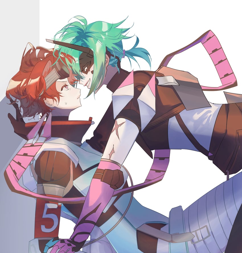 horizon and alter (apex legends) drawn by zao_jian_lan