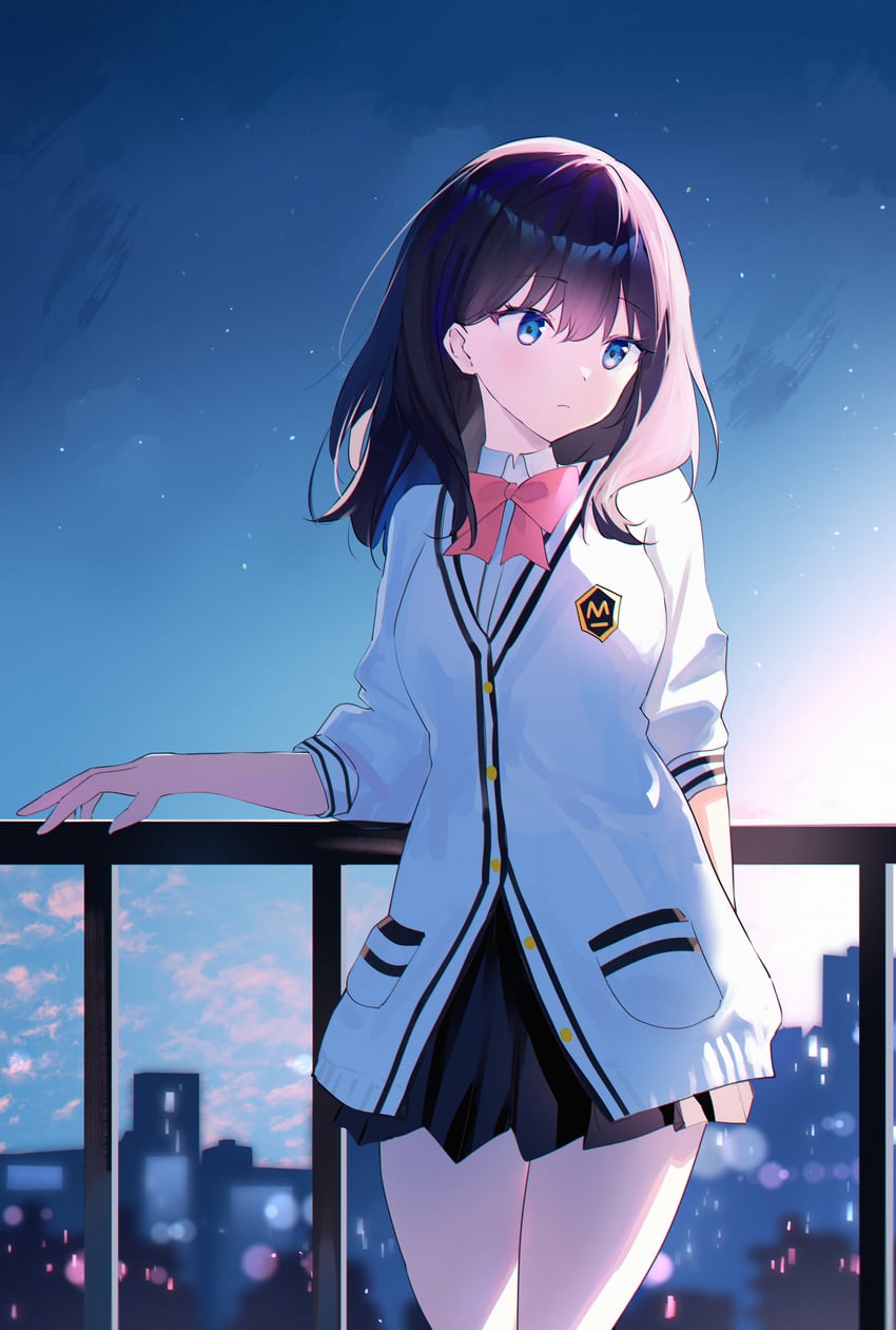 takarada rikka (gridman universe and 1 more) drawn by usagi_(786113654)
