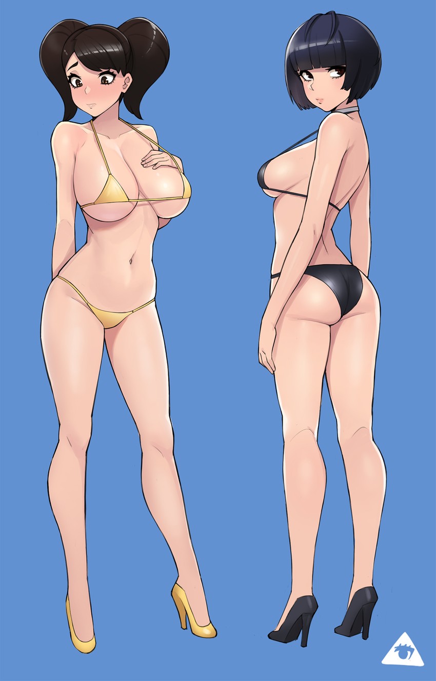 kawakami sadayo and takemi tae (persona and 1 more) drawn by donburi_(donburikazoku)