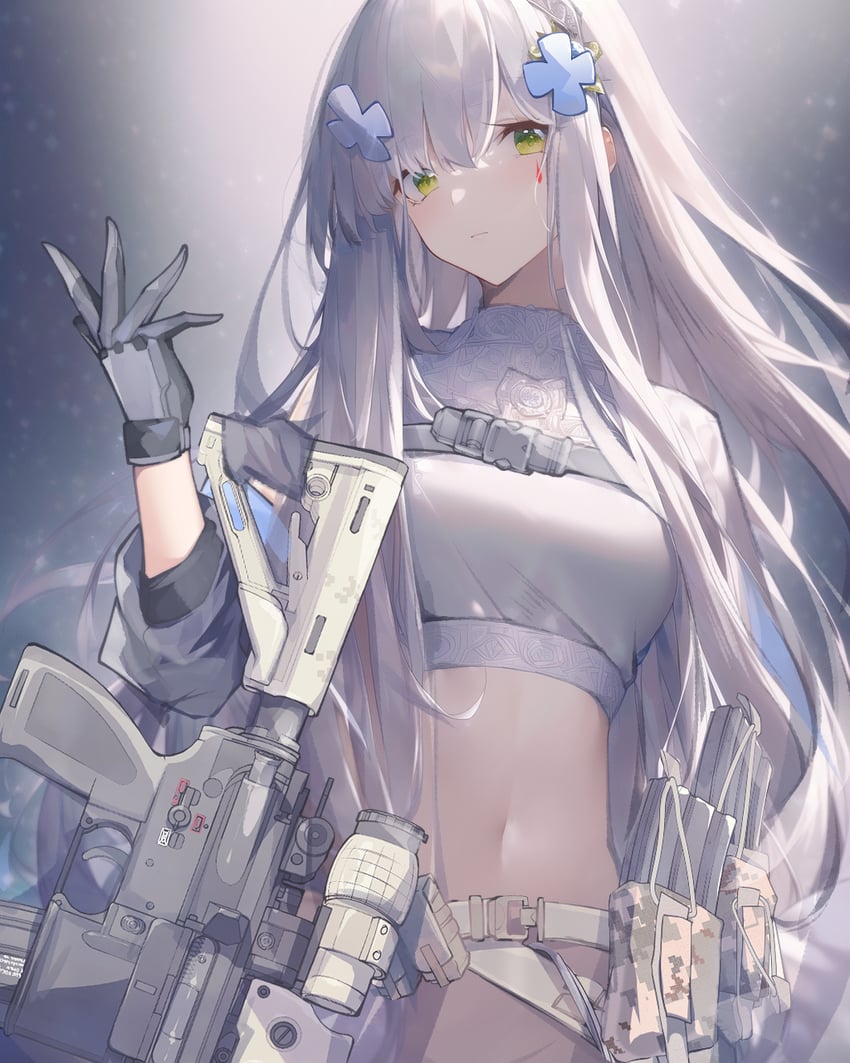 hk416 (girls' frontline) drawn by liu_zhao