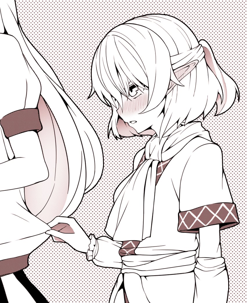 mizuhashi parsee and hoshiguma yuugi (touhou) drawn by rishi_(ugati028)