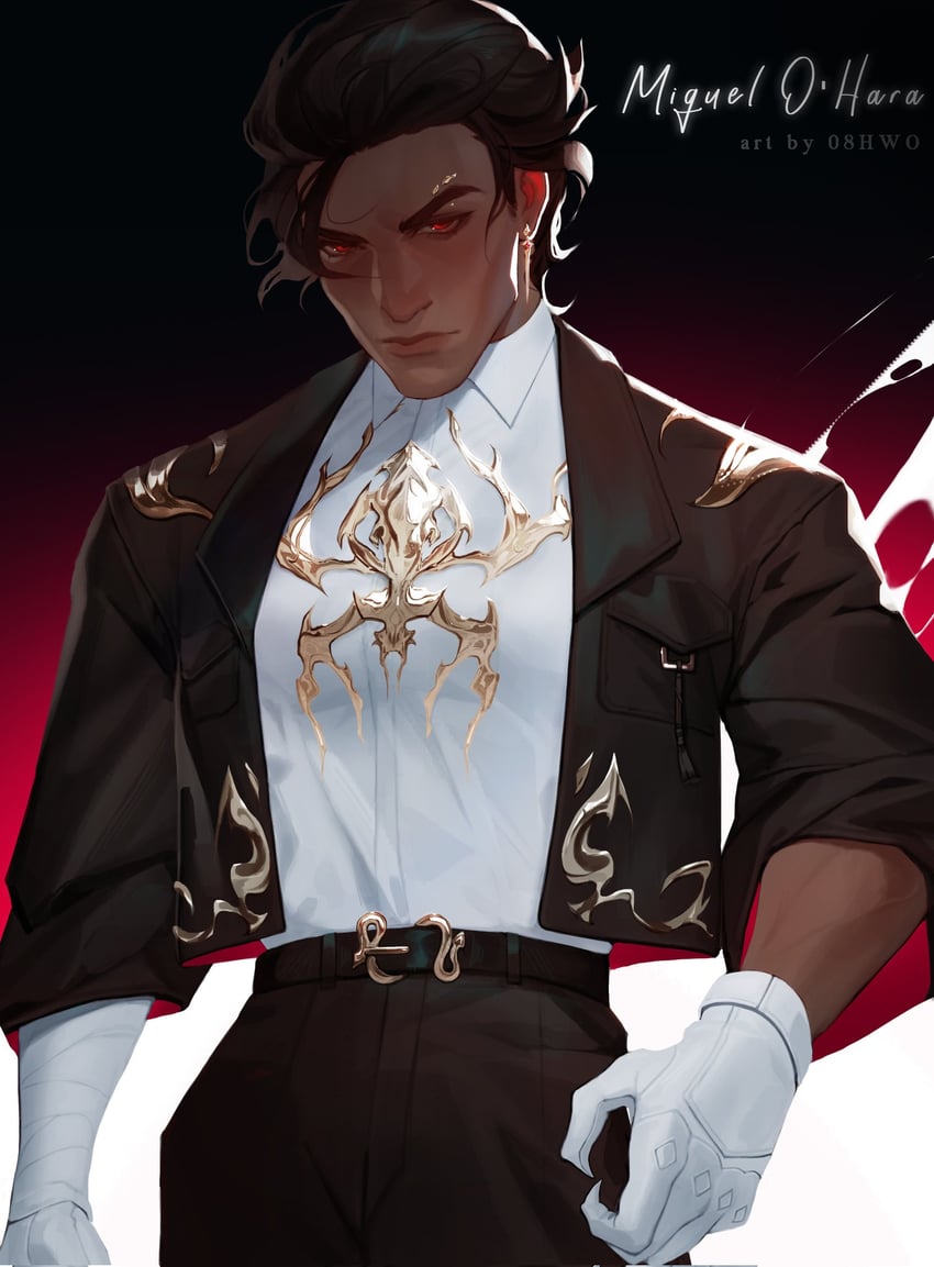 miguel o'hara (marvel and 3 more) drawn by yanh_hyung
