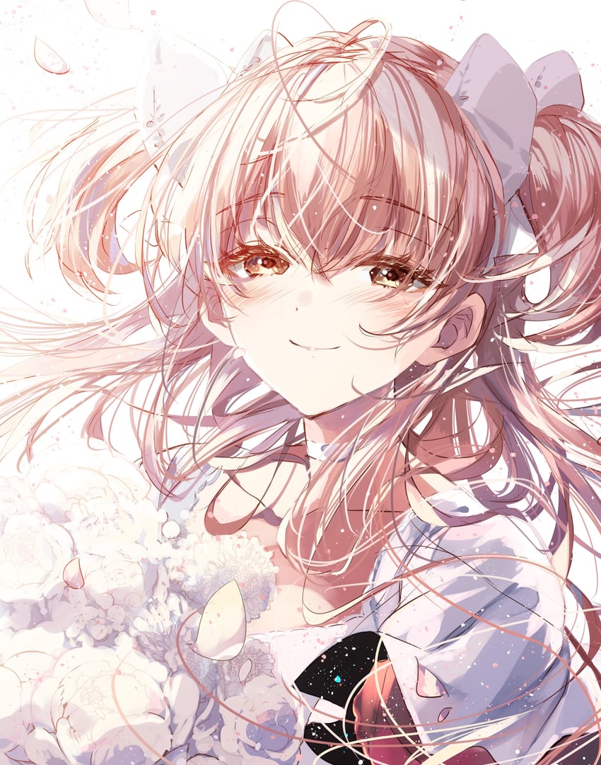 kaname madoka and ultimate madoka (mahou shoujo madoka magica) drawn by misteor