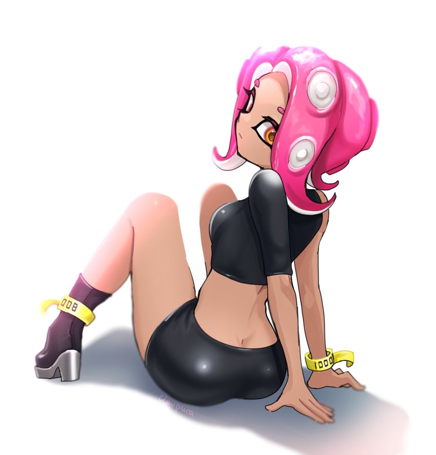 agent 8 (splatoon and 1 more) drawn by norishiitsu