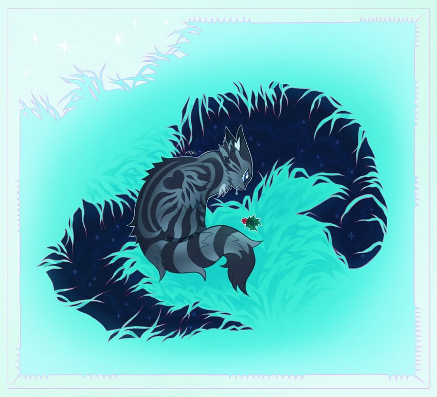 cinderheart (warrior cats and 1 more) drawn by kitty_(fernwhisker)