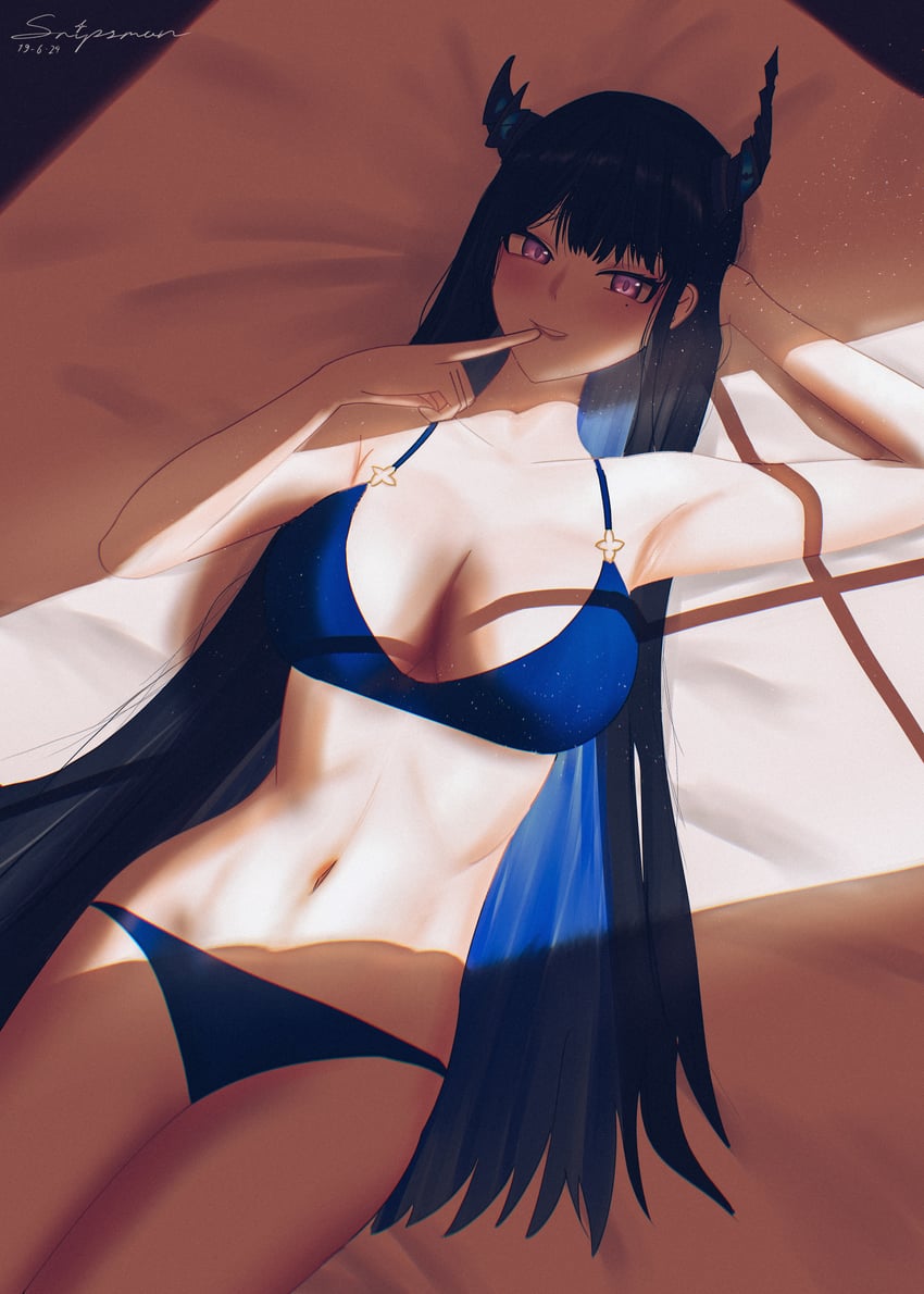 nerissa ravencroft (hololive and 1 more) drawn by snipsman