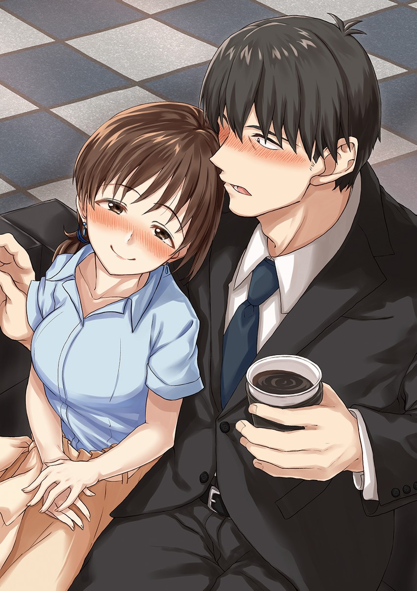 producer and nitta minami (idolmaster and 2 more) drawn by morino_shoutarou