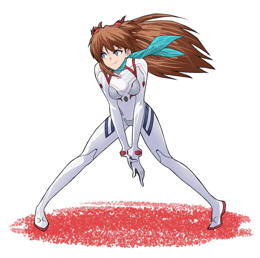 souryuu asuka langley (neon genesis evangelion and 2 more) drawn by sashimi_(sasihmi)