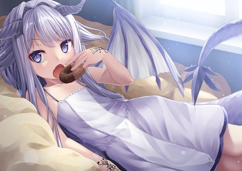 lefi (maou ni natta node dungeon tsukutte jingai musume to honobono suru) drawn by umarutsufuri