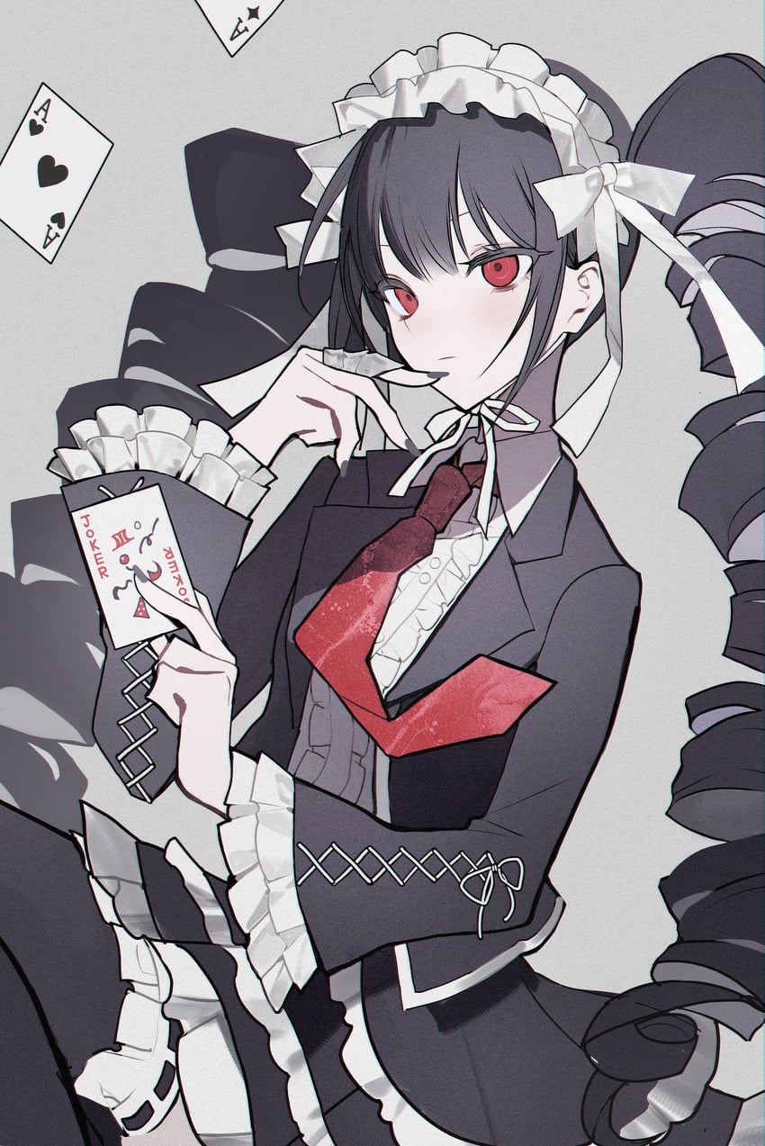 celestia ludenberg (danganronpa and 1 more) drawn by ajirui