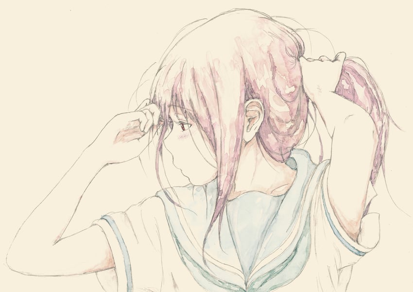 yoroizuka mizore (hibike! euphonium and 1 more) drawn by bbmasa