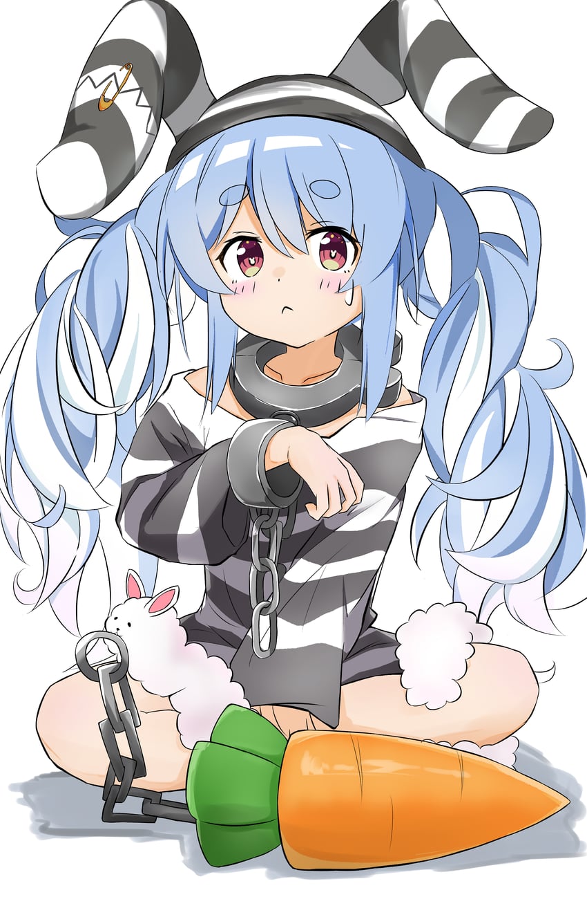 usada pekora and don-chan (hololive) drawn by spice_mega