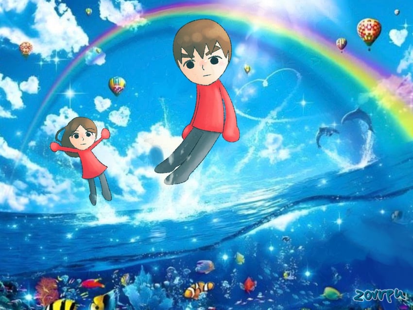 mii, guest f, and guest c (nintendo) drawn by zorrpu