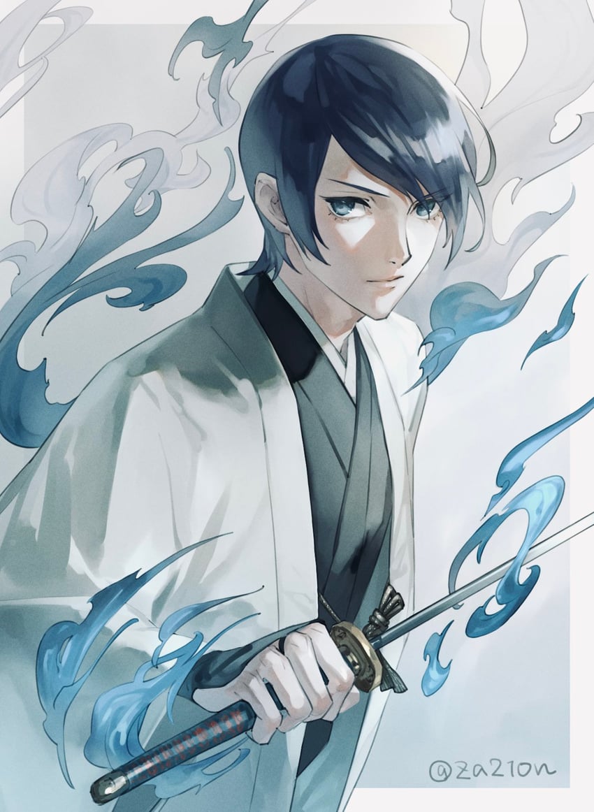 kitagawa yuusuke (persona and 1 more) drawn by za210n