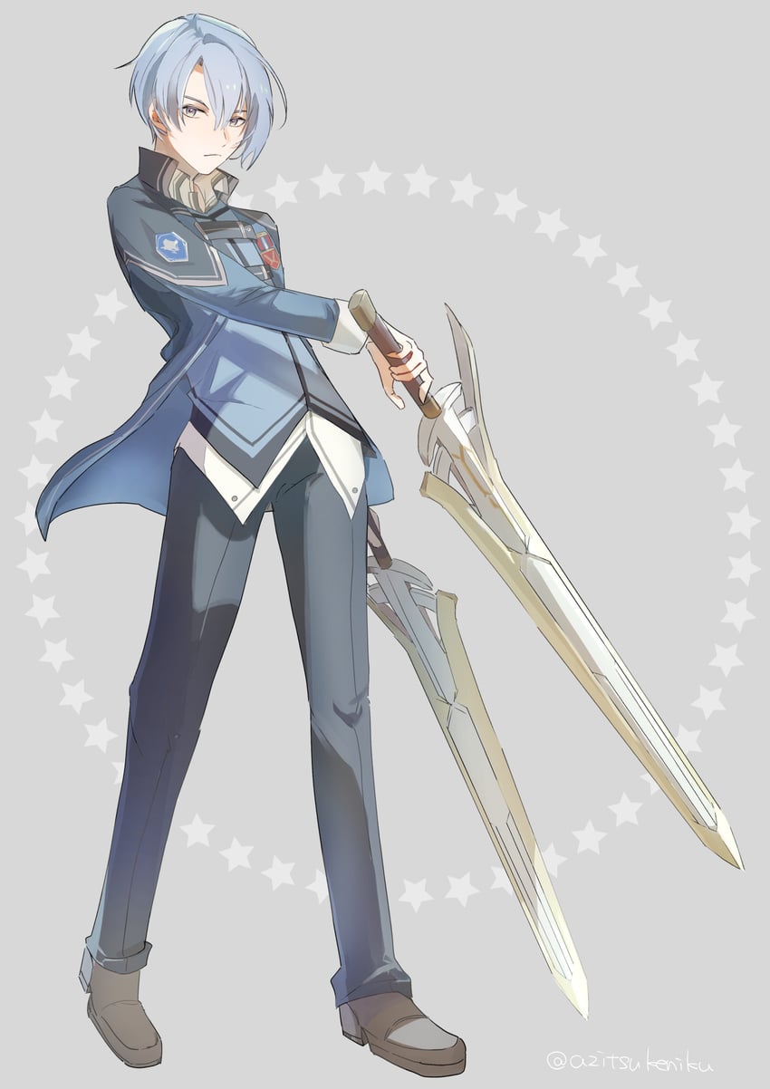 kurt vander (eiyuu densetsu and 2 more) drawn by azitsukeniku