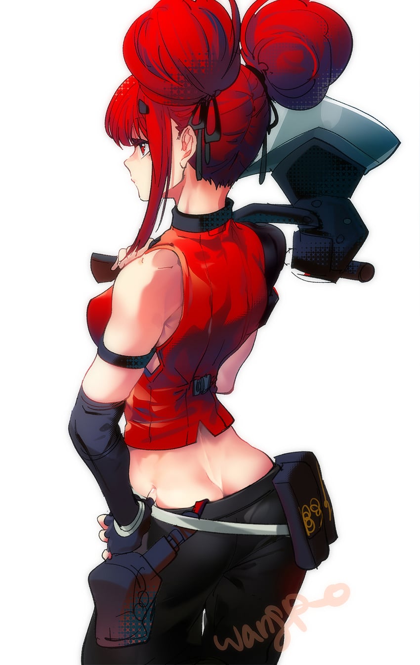 cz75 and faye (girls' frontline and 1 more) drawn by wangpo