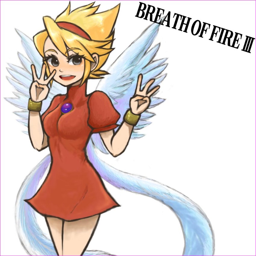 nina (breath of fire and 1 more) drawn by hota_(29812)
