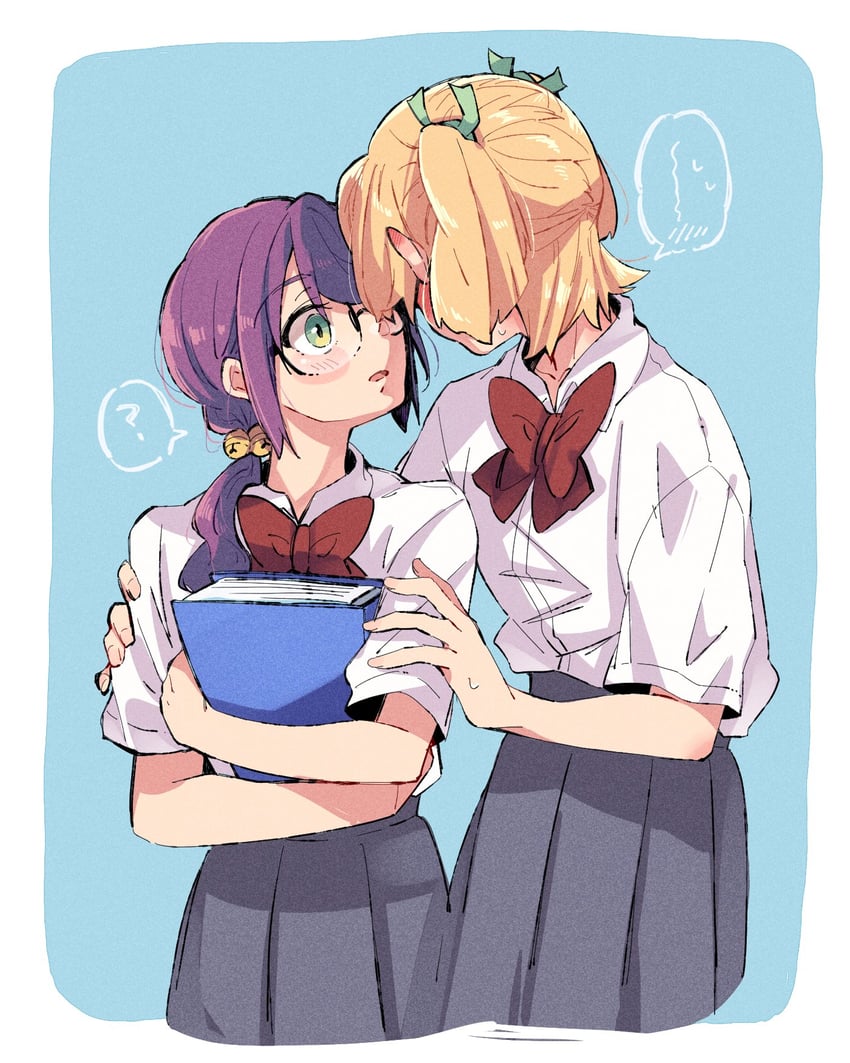 daiba nana and hoshimi junna (shoujo kageki revue starlight) drawn by bbr_brbr