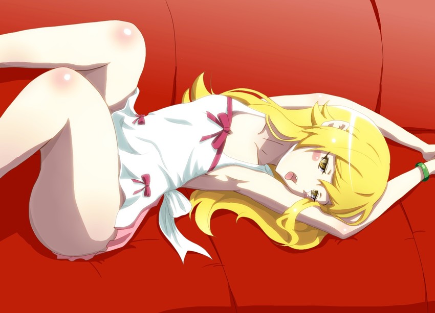 oshino shinobu (monogatari and 1 more) drawn by ume-chan_(artist)