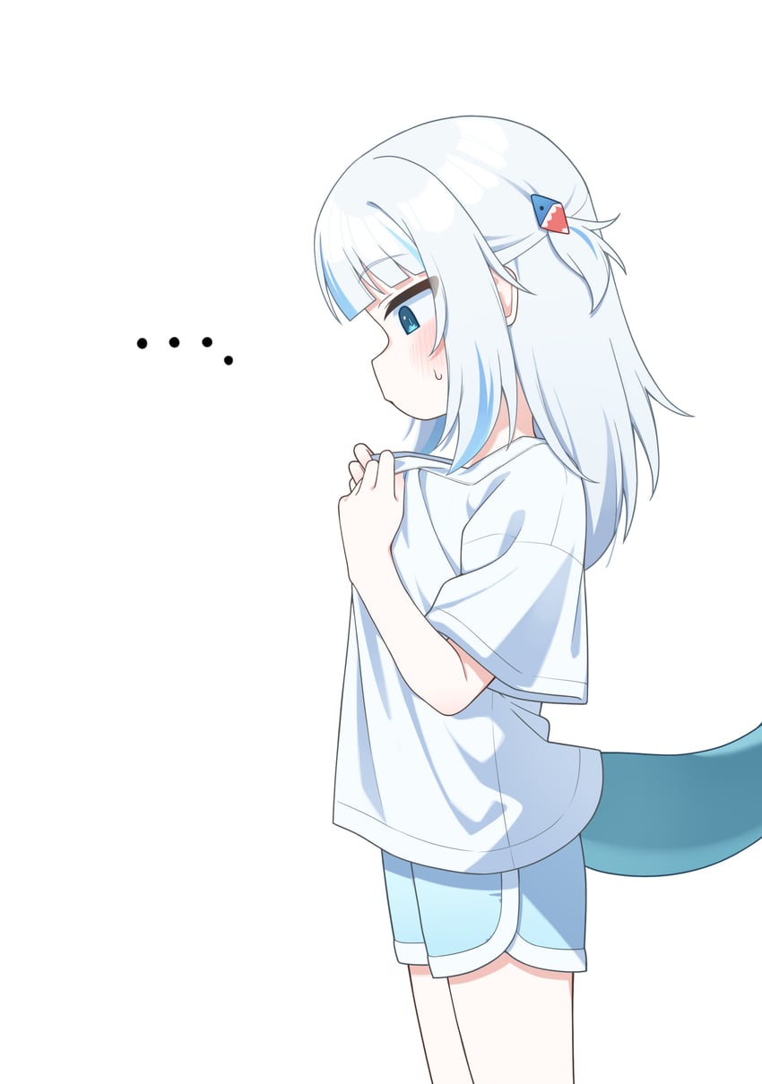gawr gura (hololive and 1 more) drawn by ugaaaa1