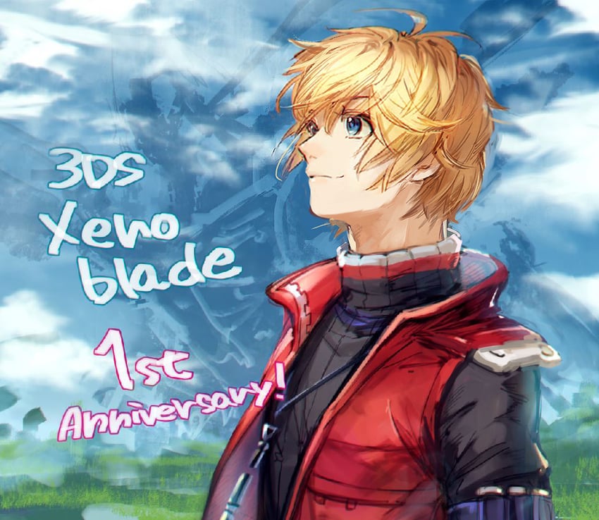 shulk (xenoblade chronicles and 1 more) drawn by bomssp