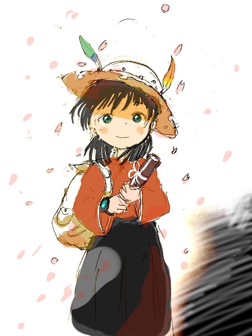 kaban and lucky beast (kemono friends) drawn by wato_(pixiv27454546)