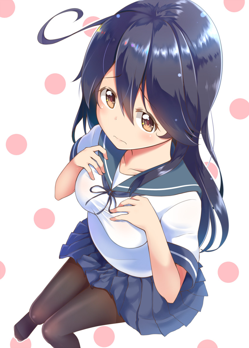 ushio (kantai collection) drawn by gurande_(g-size)