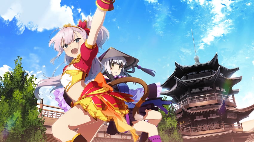 sun wukong, zhu bajie, satsuki yomi, and tsubakuro yume (toji no miko and 2 more)