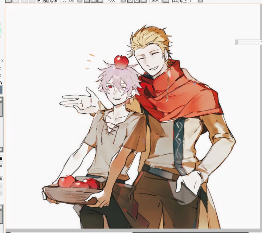 theodore riddle and rumeld othmayer (saibou shinkyoku) drawn by tie_fei_wu_mang_dashuai