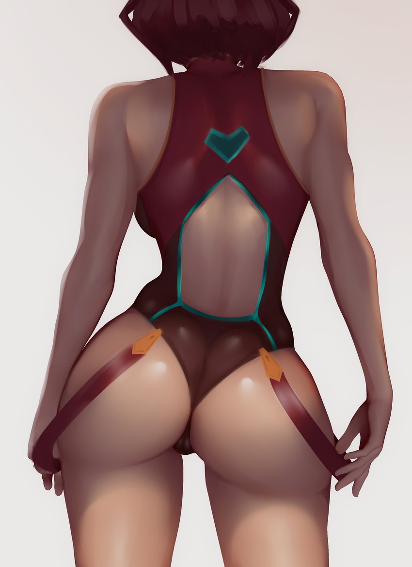 pyra (xenoblade chronicles and 1 more) drawn by zaki_(zaki_btw)