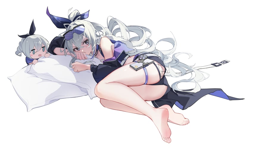 silver wolf (honkai and 1 more) drawn by ningmeng_jing_jing_jing_jing