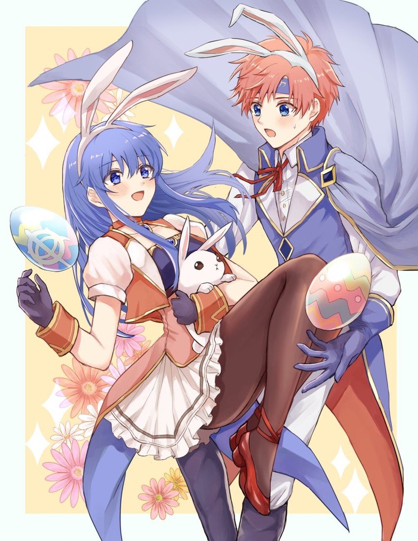 roy and lilina (fire emblem and 2 more) drawn by wspread