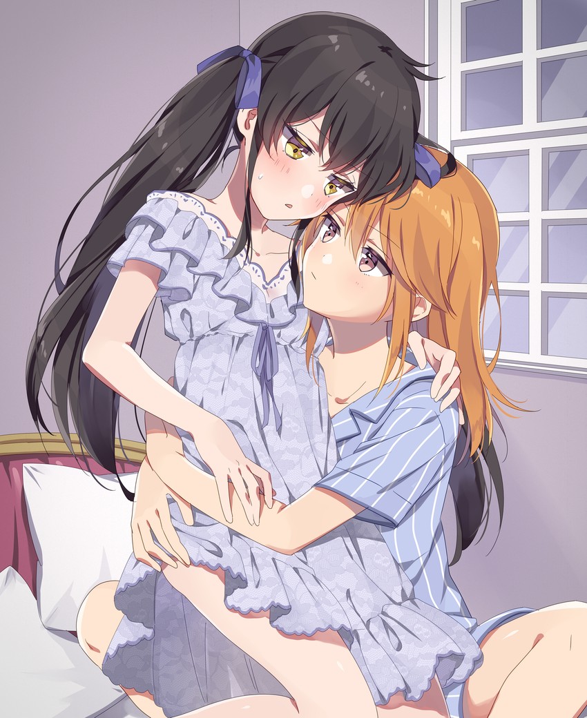 yuuki haru and matoba risa (idolmaster and 1 more) drawn by riku_(melty_drop)