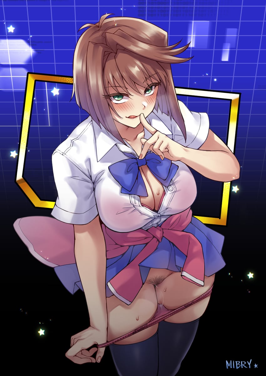mazaki anzu (yu-gi-oh! and 1 more) drawn by mibry_(phrysm)