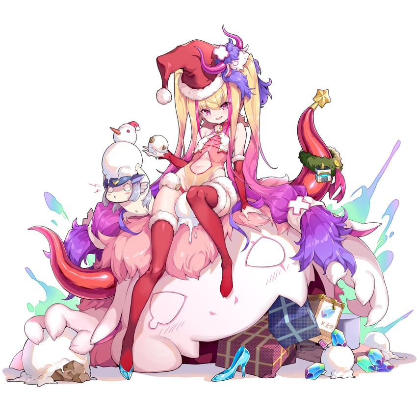 leviathan and behemoth (ark order) drawn by shanyao_jiang_tororo