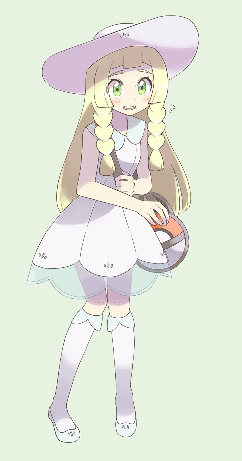 lillie (pokemon and 1 more) drawn by sasa_kichi