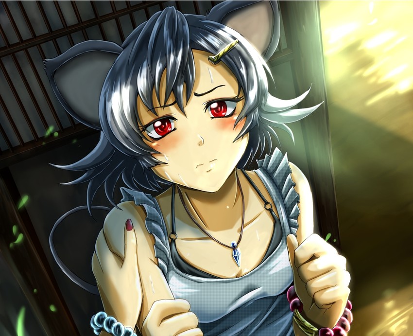 nazrin and toramaru shou (touhou) drawn by futagojima