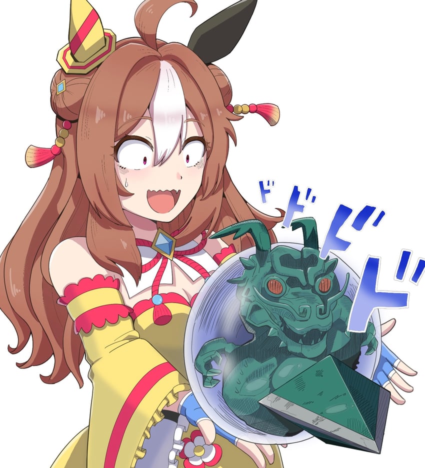 copano rickey and dragon's dream (umamusume and 2 more) drawn by hu-min_(okok6341)