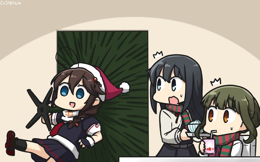 shigure, asashio, asashio kai ni, takanami, and shigure kai ni (kantai collection) drawn by hamu_koutarou