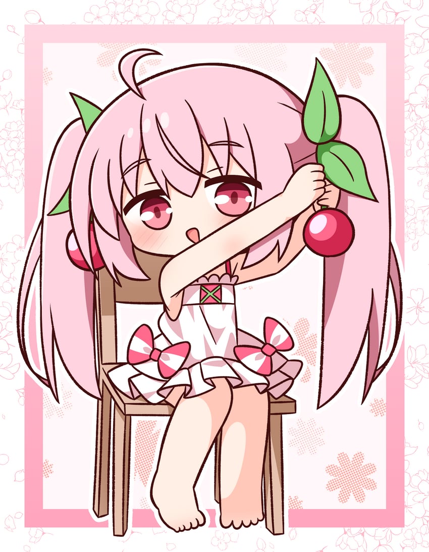 hatsune miku and sakura miku (vocaloid) drawn by hana_kazari