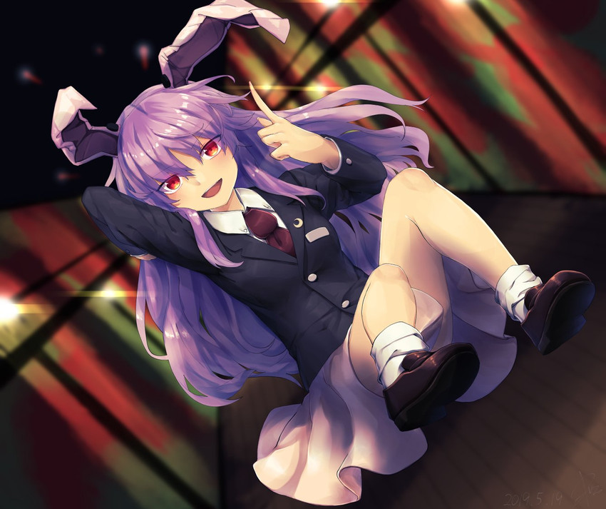 reisen udongein inaba (touhou and 1 more) drawn by kisamu_(ksmz)