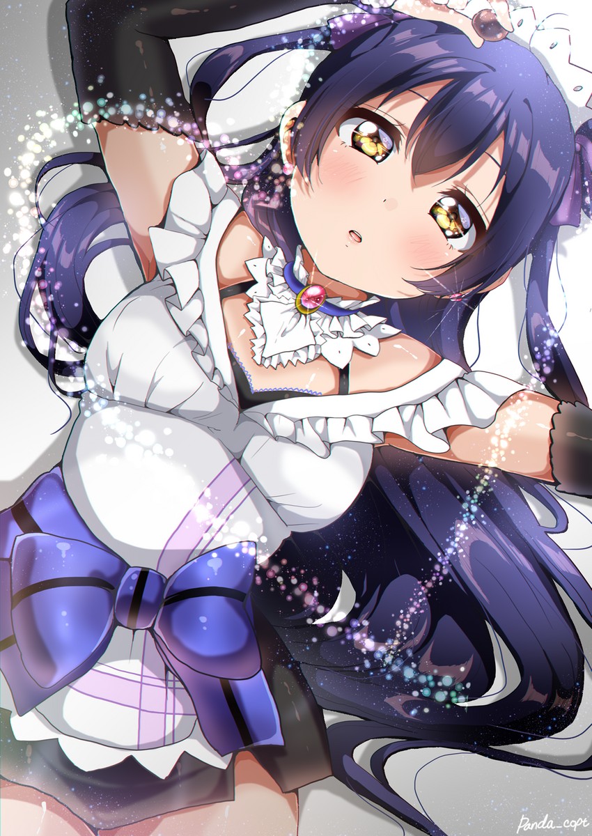 sonoda umi (love live! and 1 more) drawn by panda_copt