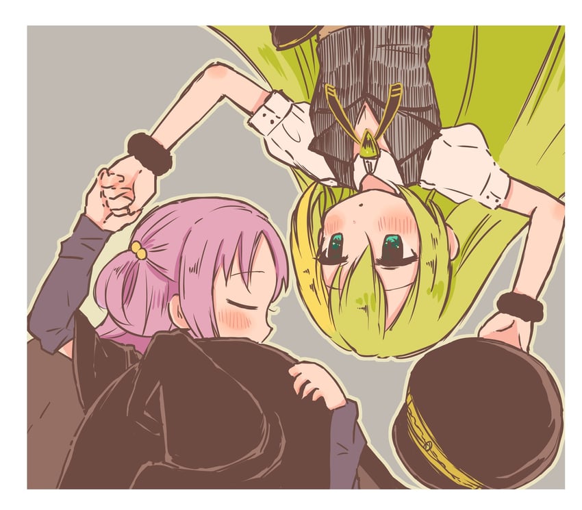 alina gray and misono karin (mahou shoujo madoka magica and 1 more) drawn by rin_tarou