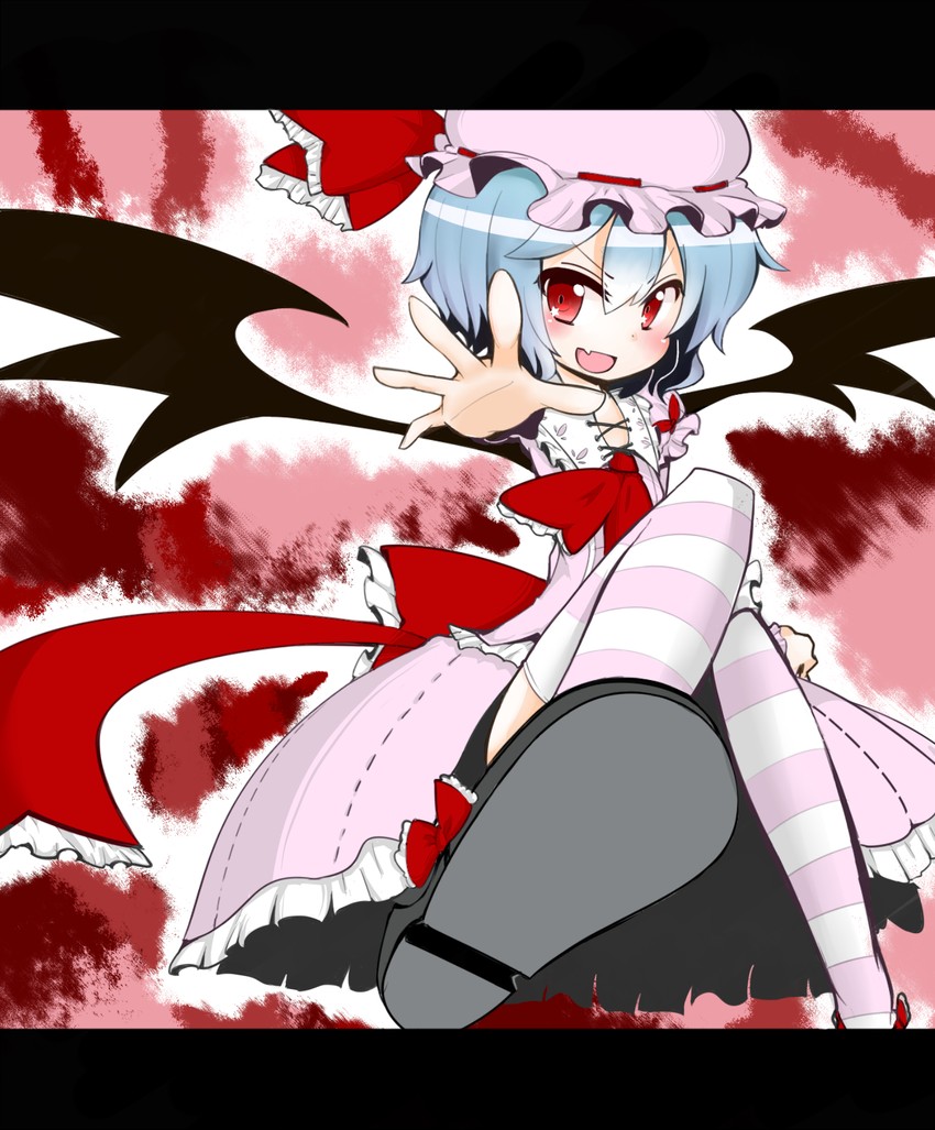 remilia scarlet (touhou) drawn by ayaya001