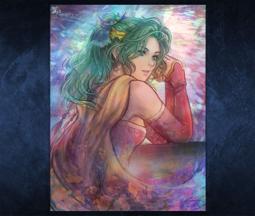 terra branford (final fantasy and 1 more) drawn by dicesms