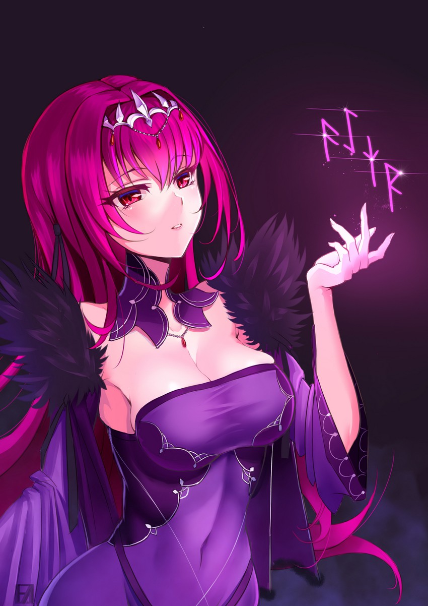 scathach and scathach skadi (fate and 1 more) drawn by sunday_se7en