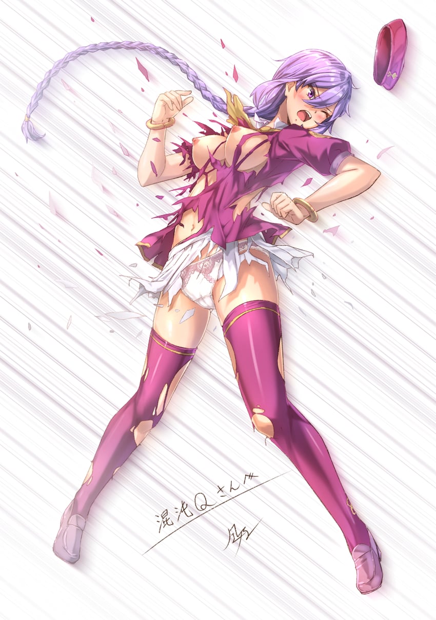 sion eltnam and sion eltnam atlasia (tsukihime and 1 more) drawn by kazeno