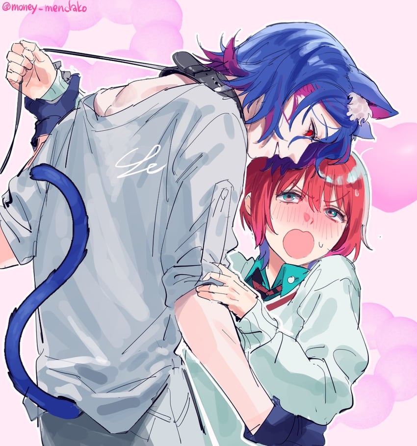 amate yuzuriha and shuji ito (gundam and 1 more) drawn by se_(hanahide)