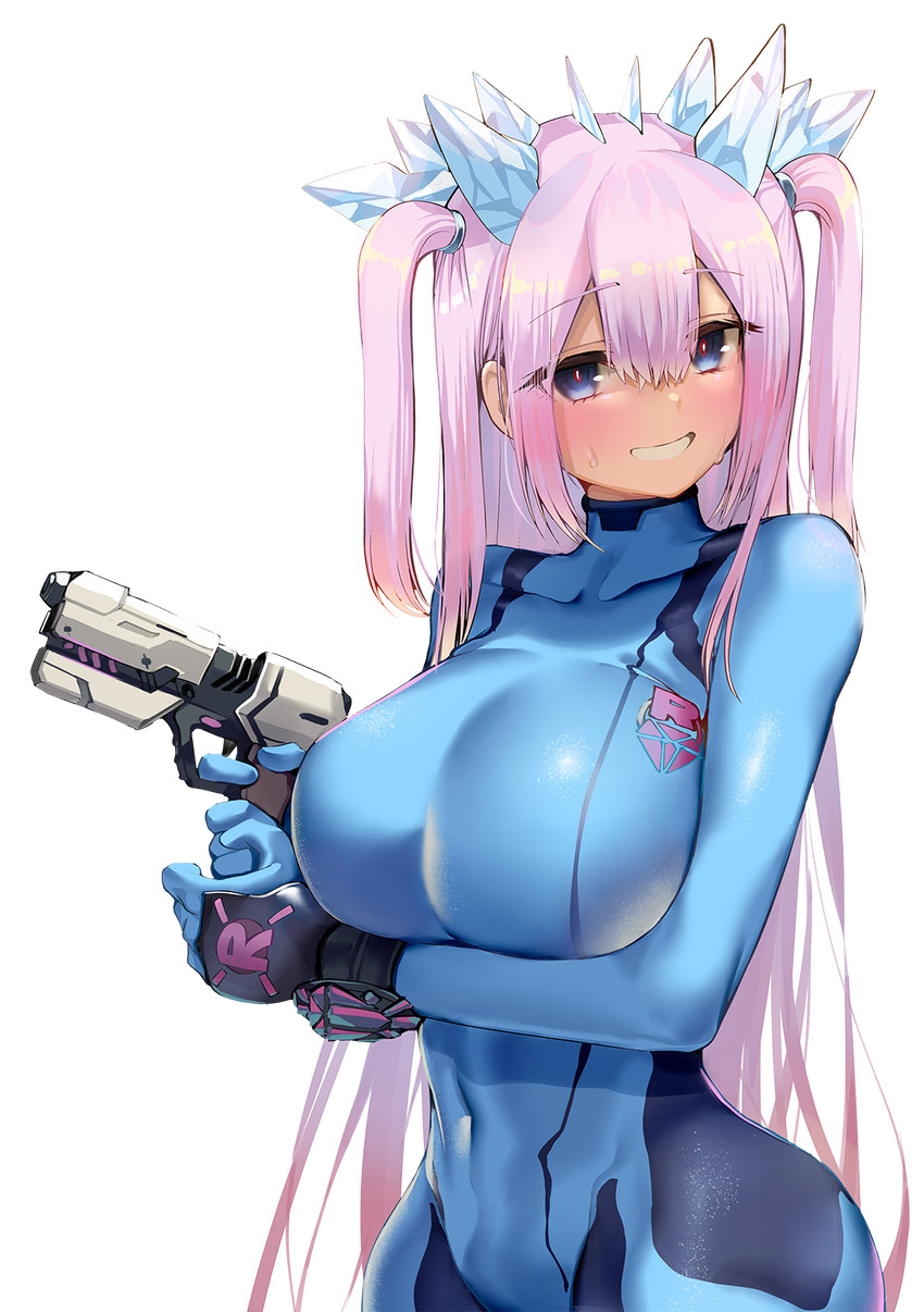 samus aran and otoha rilly (indie virtual youtuber and 2 more) drawn by satou_daiji